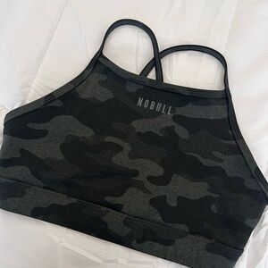NOBULL Black Sports Bra Top